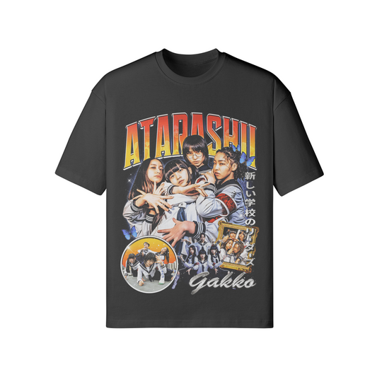 1. ATARASHII GAKKO! bootleg style tee